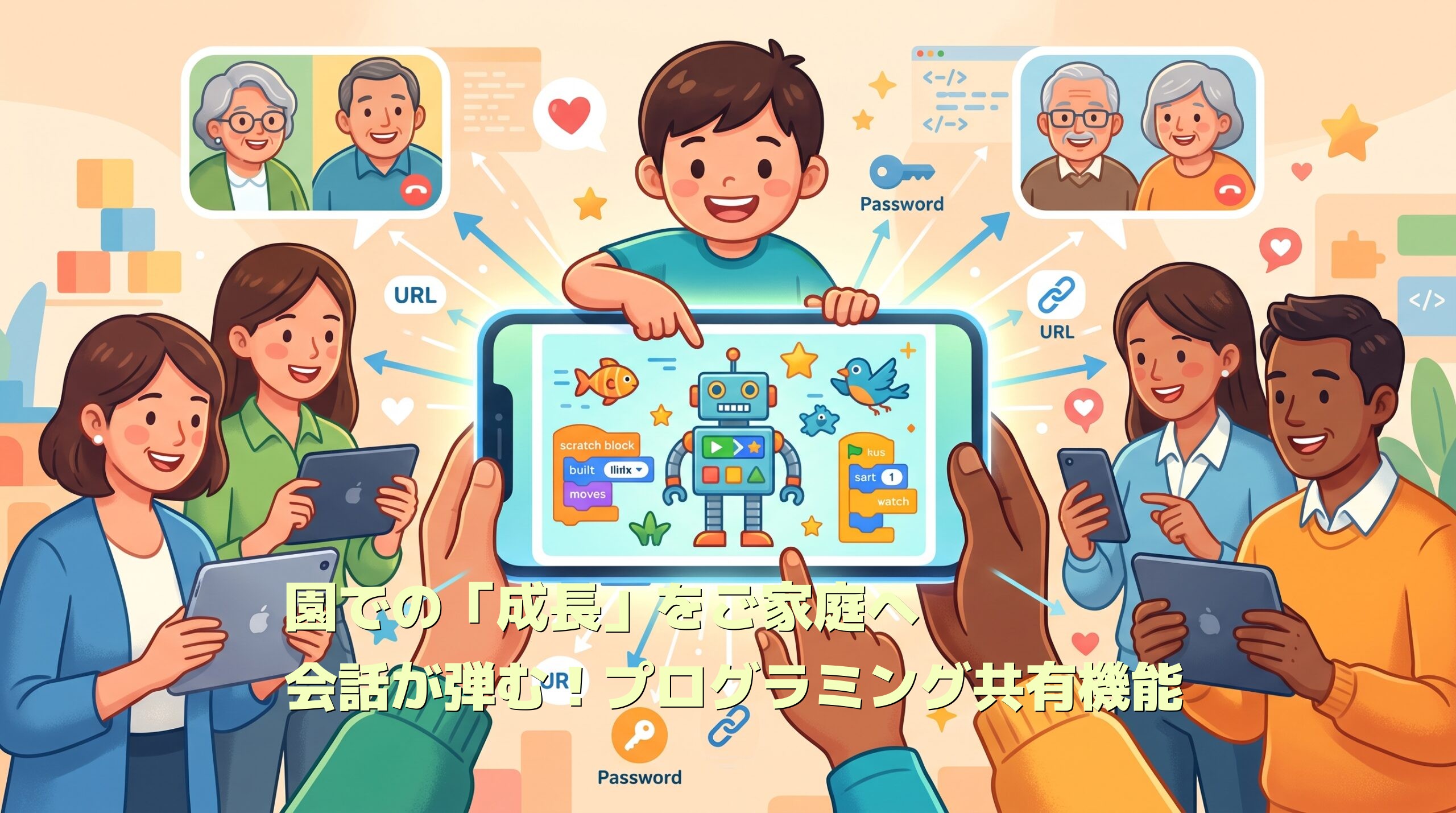 園での「できた！」をその日のうちに。『すてむくらぶアプリ』の保護者共有機能とは？